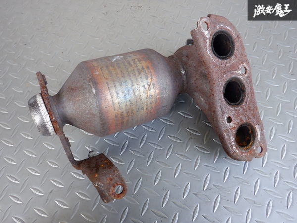 触媒 純正 Yahoo!オークション キャタライザー クラックなし日産 EX SR20DET シルビア S14 ターボ - 8点セット 棚落無しジャンク エキマニ bp5」(触媒、エキマニ SXE10