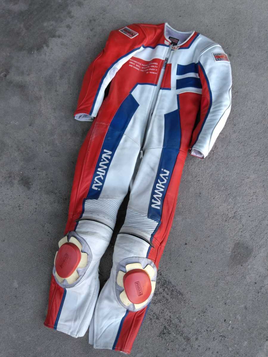 NANKAI 南海 ナンカイ レーシングスーツ つなぎ 南海部品 バイクウェア