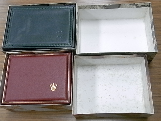 ROLEX//ロレックス 空箱 2個 ROLEXの空箱とケース2個セット