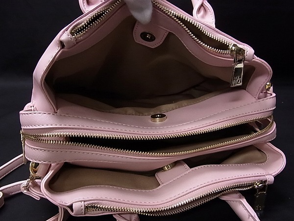1円 □新品□未使用□ marie claire bis マリクレールビス ロゴ レザー 