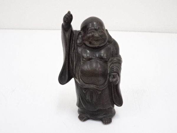 置物 金運 銅製 真鍮 布袋さんの置物 布袋様 0 布袋 縁起物 の落札