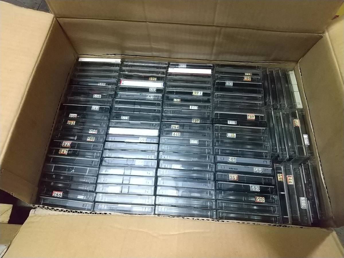 中古 カセットテープ TDK Maxell SONY 120 90 60分など まとめて 大量 300本以上 セット 昭和レトロ 色々 大阪引取歓迎 １