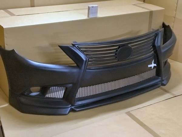 fl25】レクサス LS 460 600 前期 フロントバンパー スピンドル