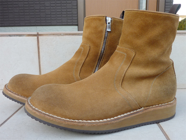 nonnative ノンネイティブ NN-F2401 EXPLORER SIDE ZIP BOOTS COW