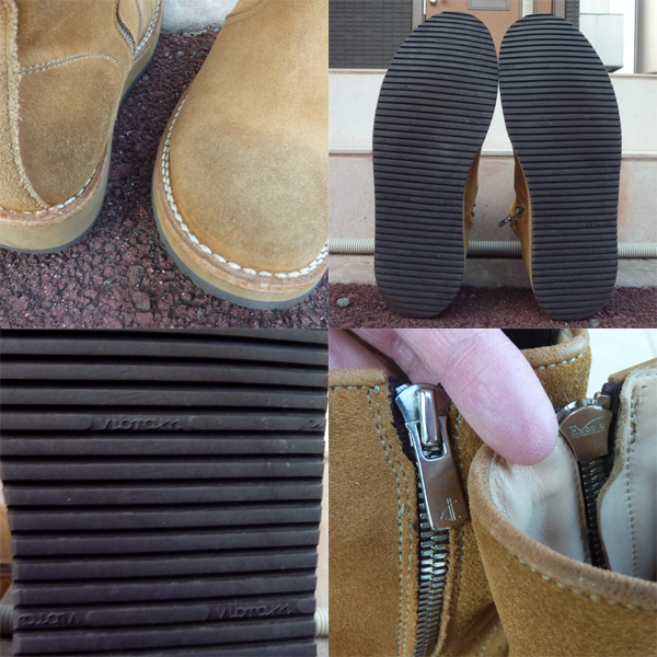 nonnative ノンネイティブ NN-F2401 EXPLORER SIDE ZIP BOOTS COW
