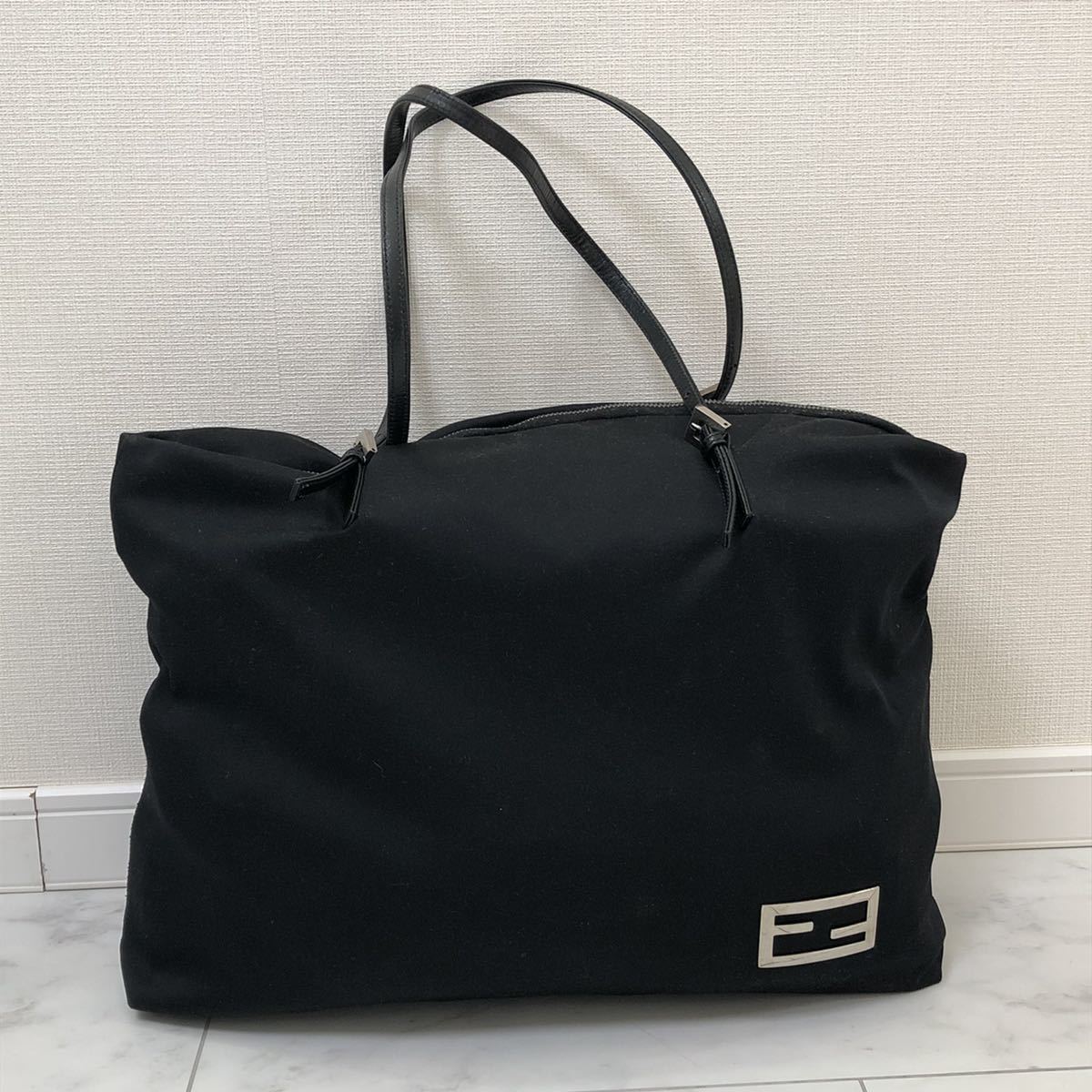 FENDI トートバッグ フェンディ トート ハンド ペカンスクエアトート