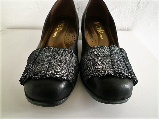 新品*未使用*大きいサイズ*LASCALA*ラスカラ*パンプス*ローヒール 