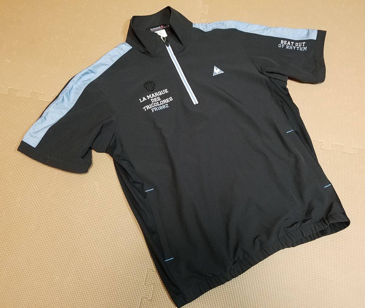超激得，新品 〓ルコック〓Le coq sportif GOLF ハーフZIPモックジャケット LL 黒〓(ルコック)｜売買されたオークション情報、yahooの商品情報をアーカイブ公開 - オークファン ジャンパー、ジャケット