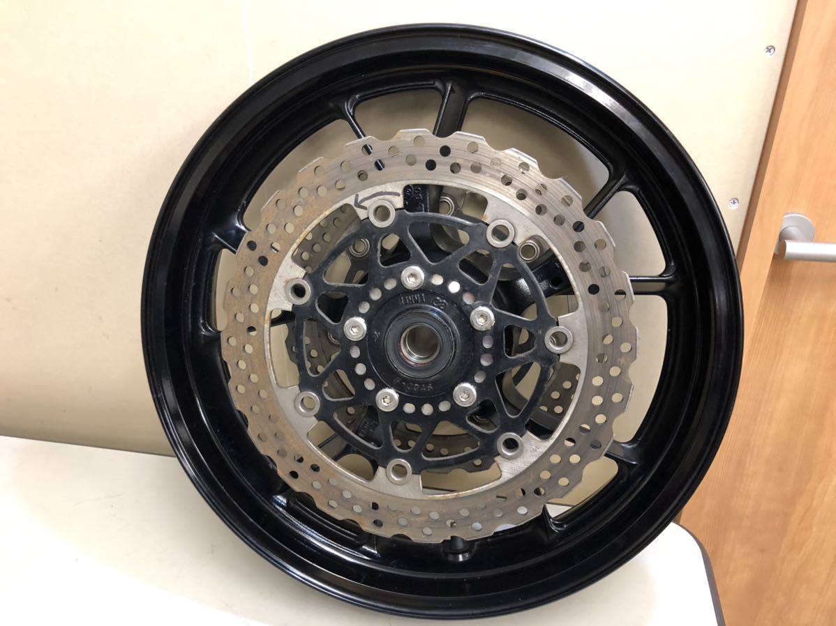ZRX1200DAEG ダエグ 純正 フロントホイール 17x3.50 ローター付き！