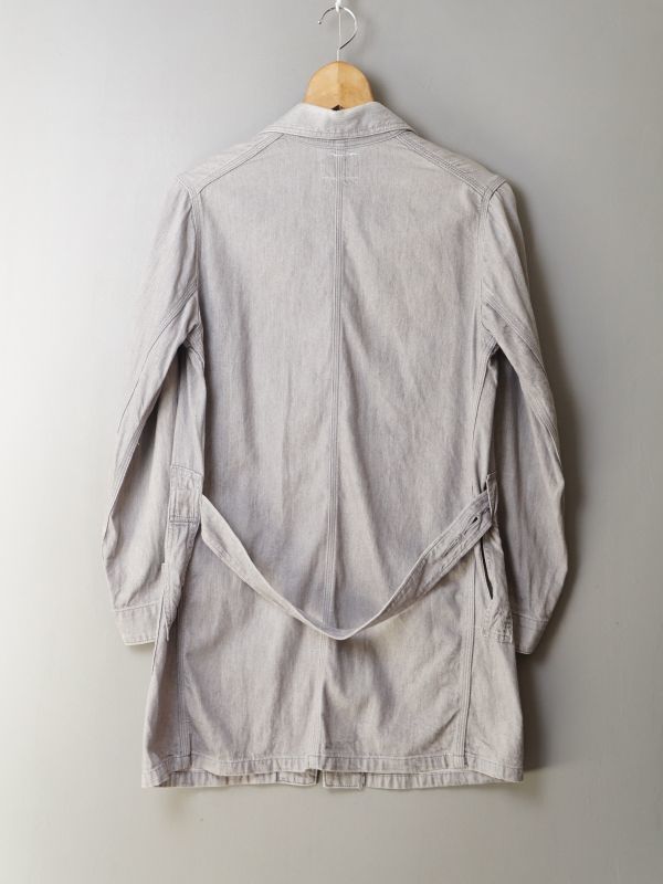 Tb70 リー Lee モンキータイム メンズ デニムガウンコート カバーオール ハーフコート グレー ジャケット 上着 売買されたオークション情報 Yahooの商品情報をアーカイブ公開 オークファン Aucfan Com