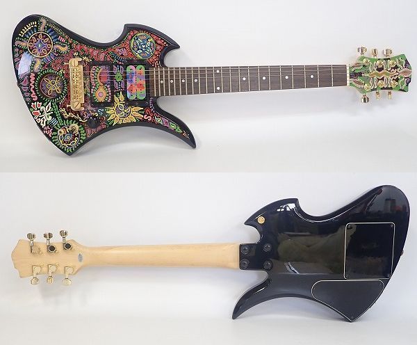 ★Fernandes/フェルナンデス MG-Jr hide/X Japan hide モデル アンプ内蔵ミニギター 同梱×/D4X