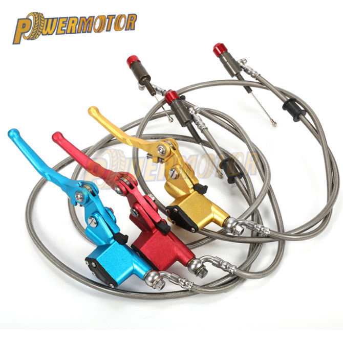 860　アルミ油圧クラッチ　900mm油圧クラッチ　125CC-250CC　垂直エンジン用　ブレーキレバー　マスターシリンダー_1