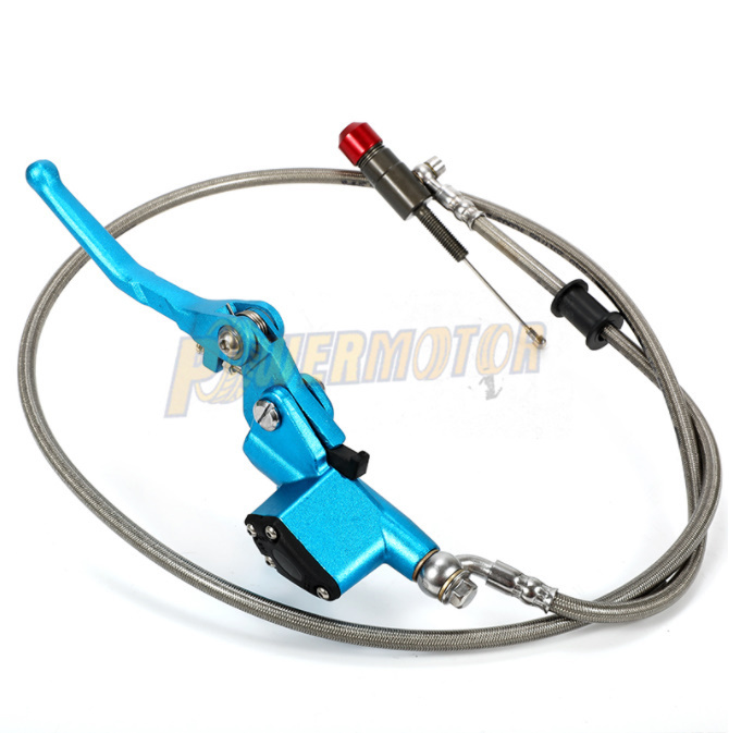 860　アルミ油圧クラッチ　900mm油圧クラッチ　125CC-250CC　垂直エンジン用　ブレーキレバー　マスターシリンダー_2