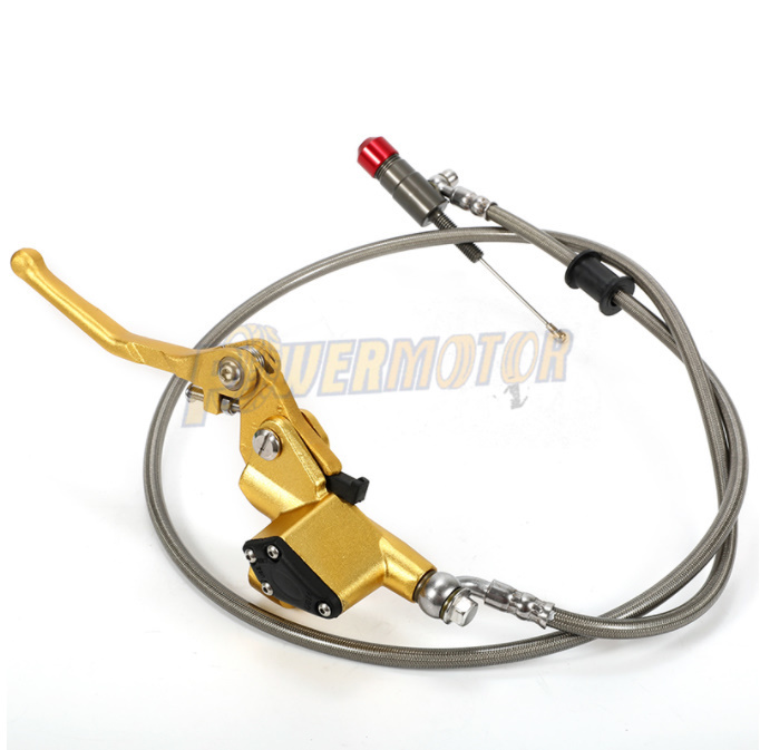 860　アルミ油圧クラッチ　900mm油圧クラッチ　125CC-250CC　垂直エンジン用　ブレーキレバー　マスターシリンダー_4