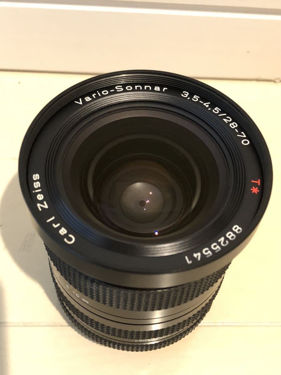 コンタックス 28-70mm 3.5-4.5 レンズ CarlZeiss コンタックスレンズ カール・ツァイス/Carl Zeiss Vario-Sonnar f3.5
