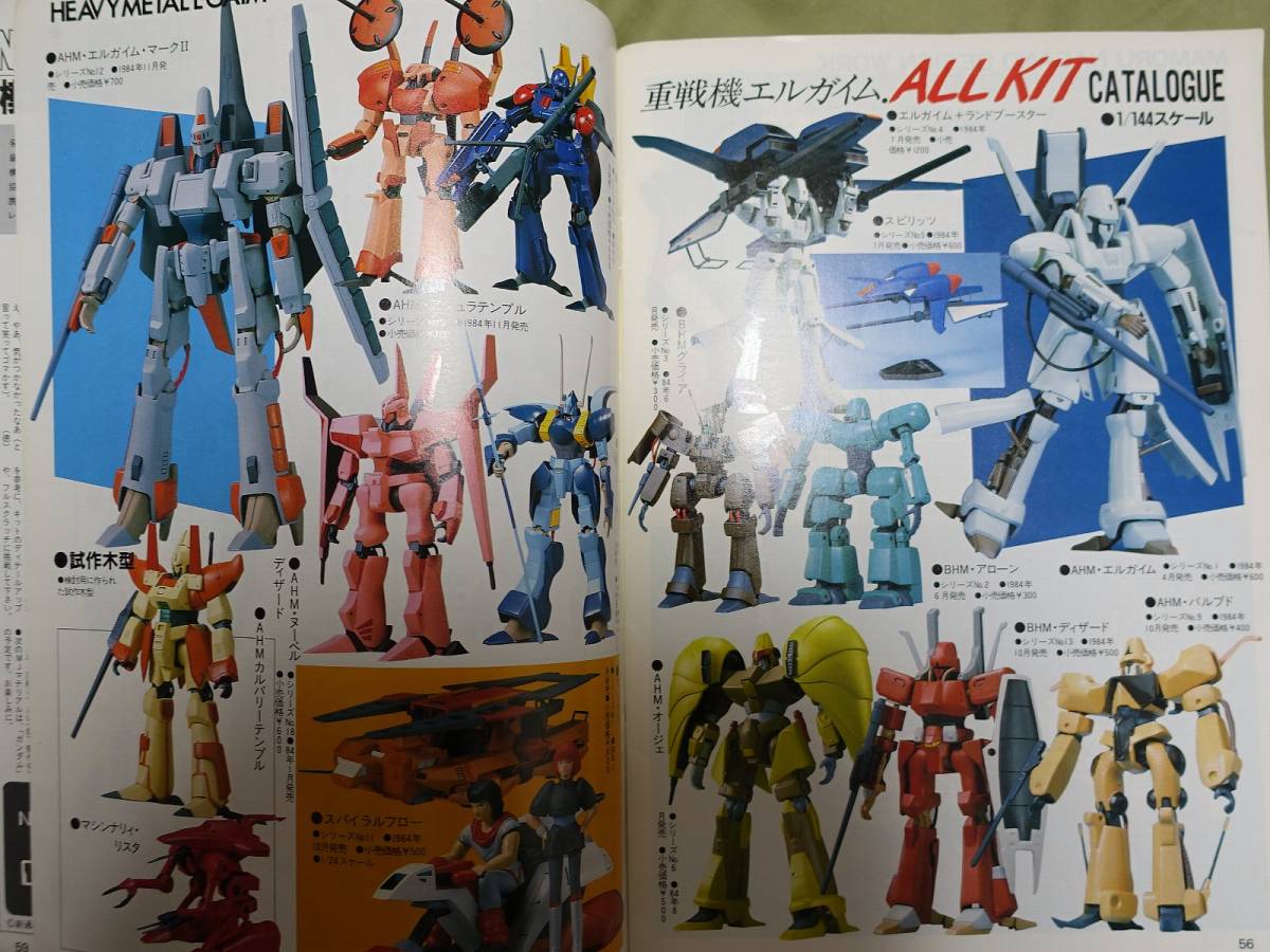 模型情報 MJマテリアル3 重戦機エルガイム スーパー メカニック ガイド