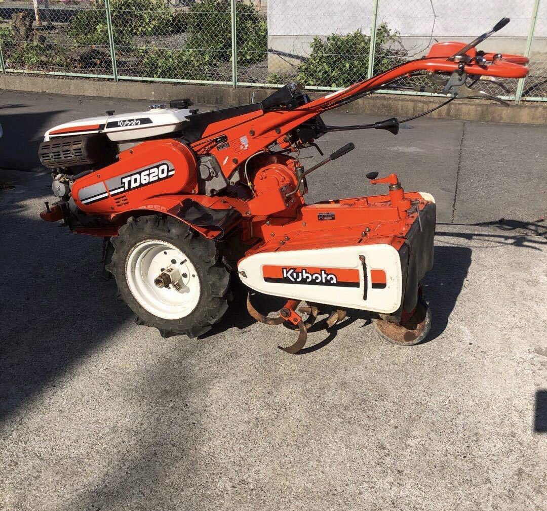 Kubota Td620 ディゼル耕運機　セル付き クボタ 耕運機TD 620☆ディーゼルエンジン セル付き☆最大6.2ps中古