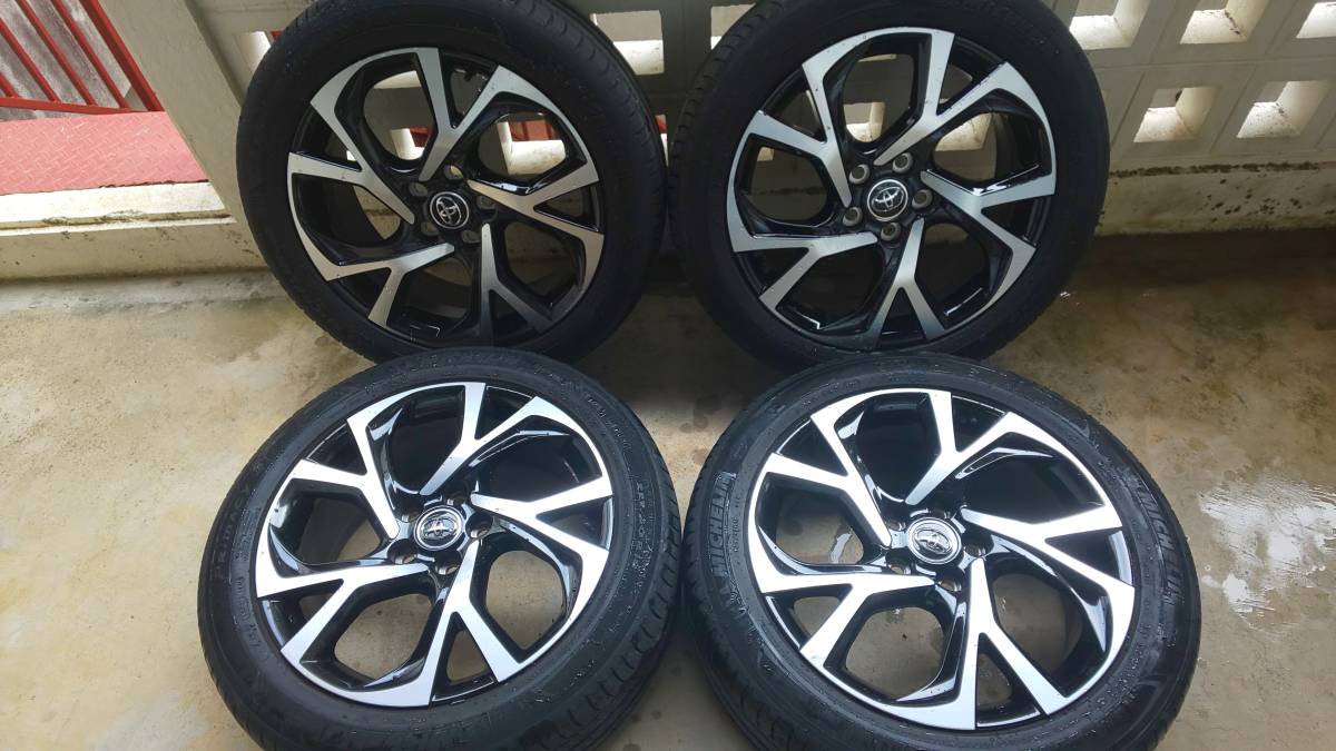 TOYOTA C-HR純正ホイール 18インチ タイヤセット トヨタ純正ホイール