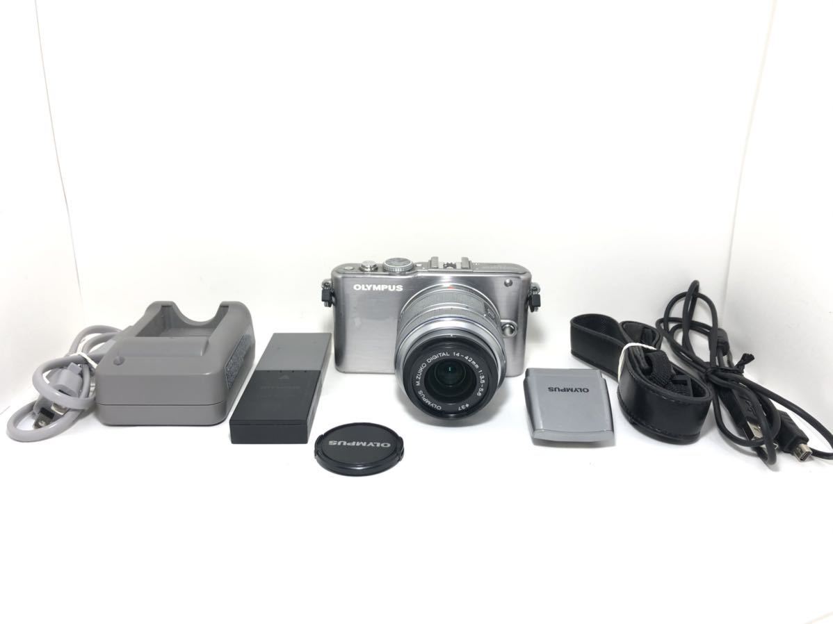 中古品】 OLYMPUS PEN lite E-PL5 ボディ シャッター数6365回