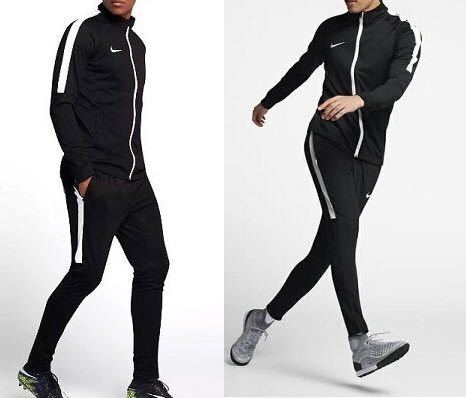  NIKE ナイキ ドライフィットジャージ 上下セット AT3037-010 黒白 S(ナイキ)｜売買されたオークション情報、yahooの商品情報をアーカイブ公開 - オークファン ジャージ