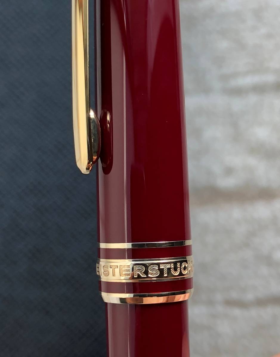 本物 ドイツ製 モンブラン Montblanc マイスターシユテュック ボルドー