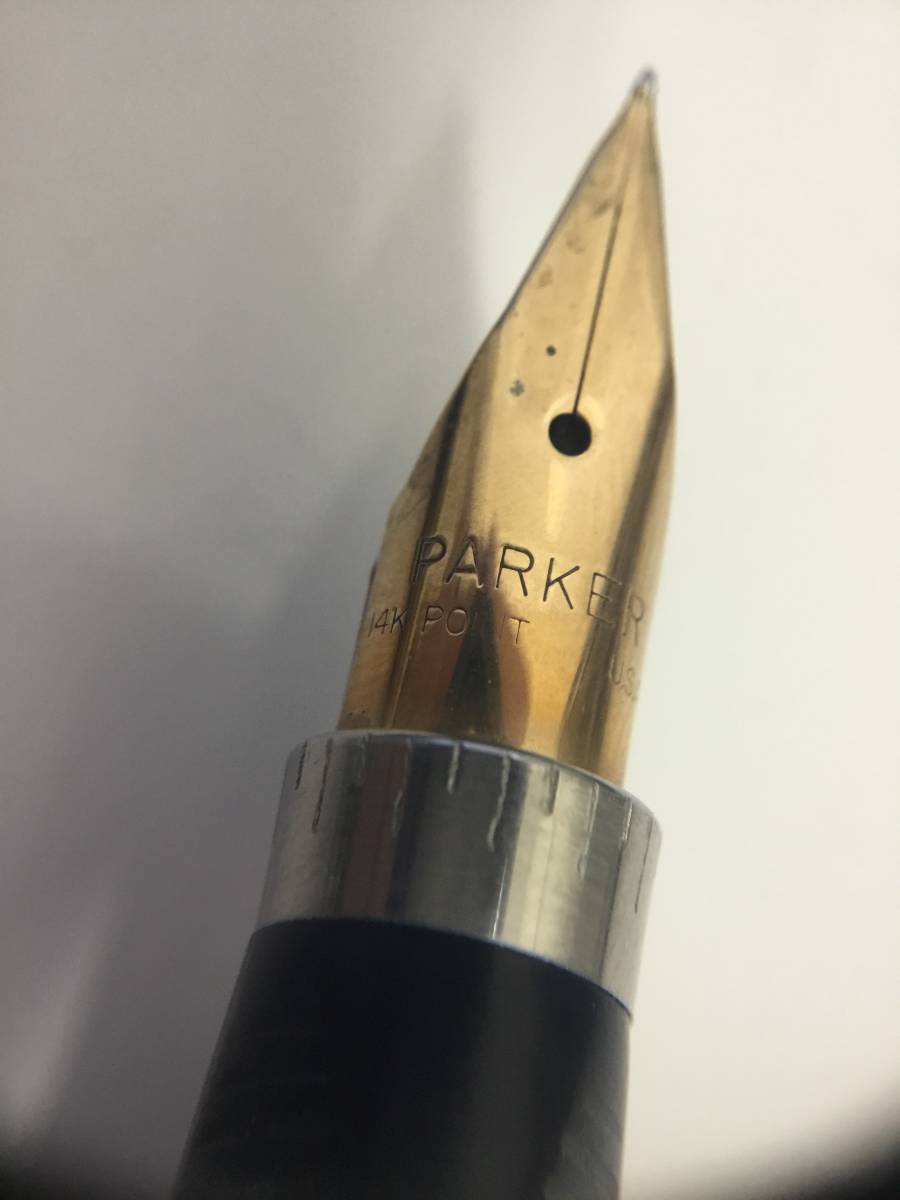 レア！PARKER 75 万年筆 18KGF ペン先 14K XF USA