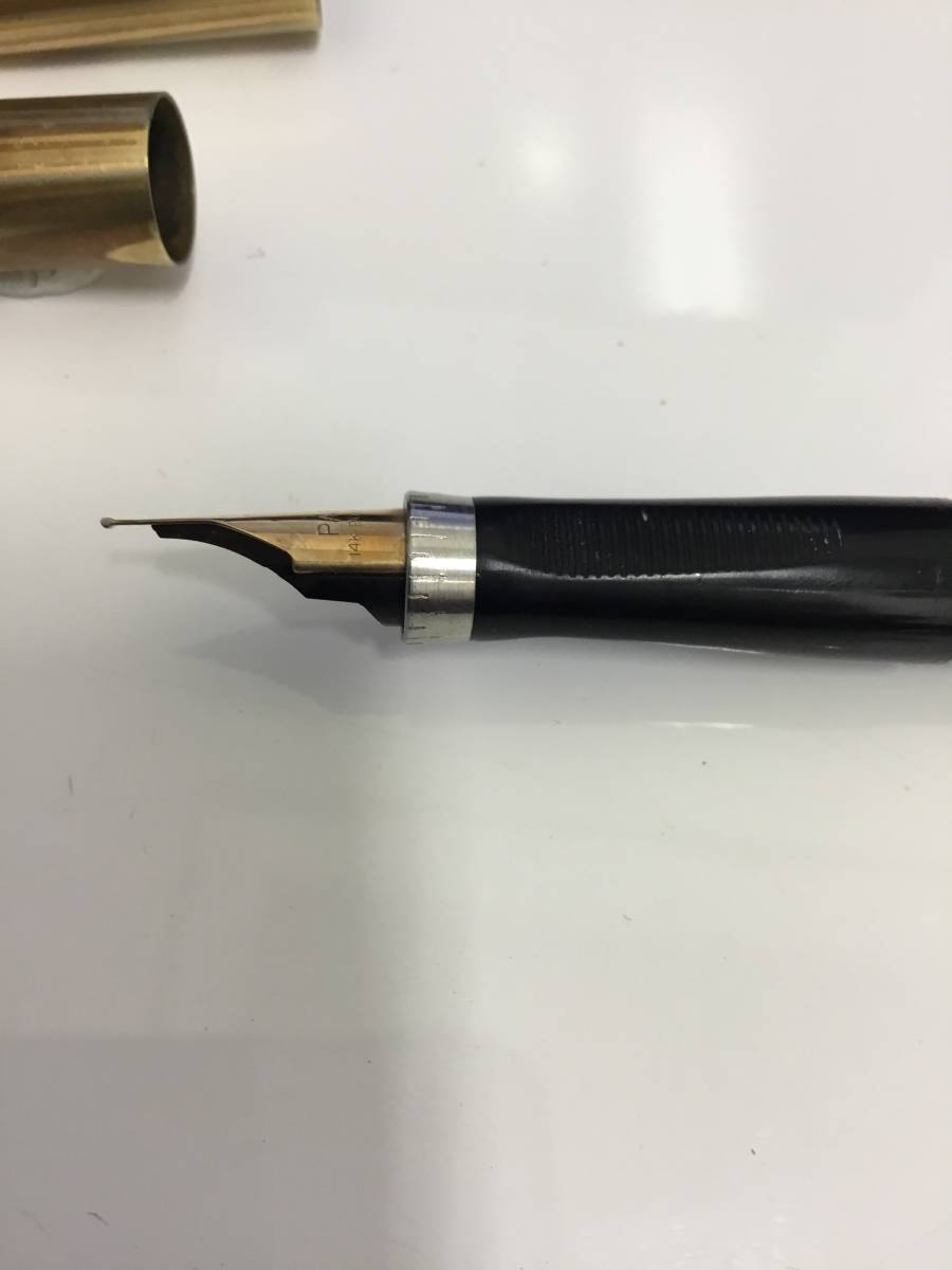 レア！PARKER 75 万年筆 18KGF ペン先 14K XF USA