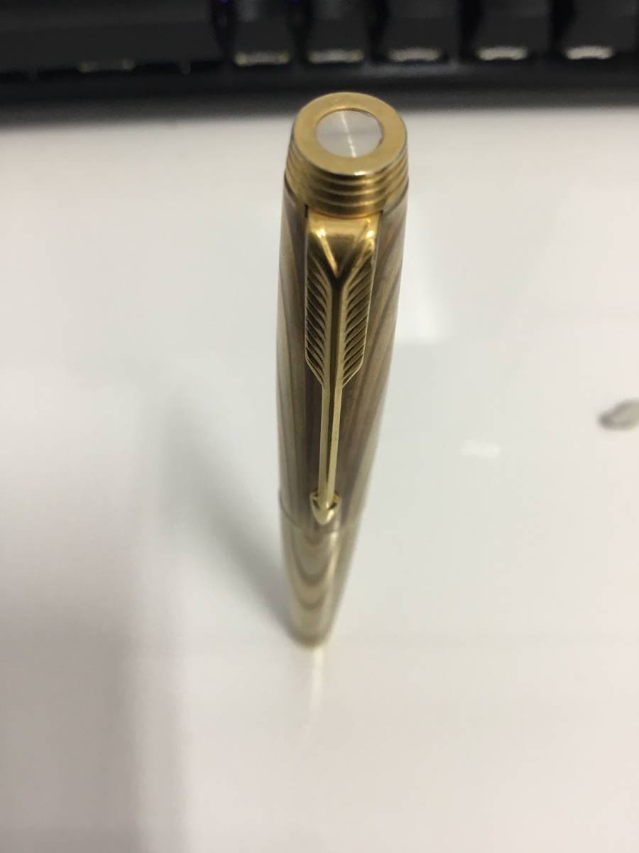 レア！PARKER 75 万年筆 18KGF ペン先 14K XF USA