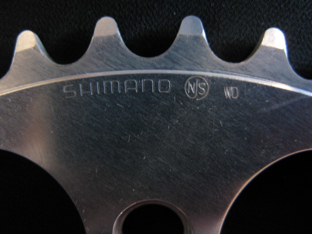 ピスト・競輪/NJS認定shimano【DURA-ACE】大ギア厚歯51T旧型中古品WD