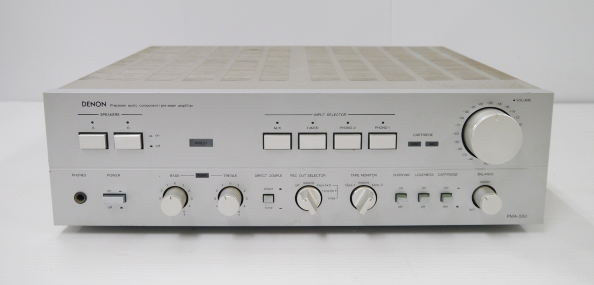 DENON デノン プリメインアンプ PMA-550 ジャンク品 【公式通販】