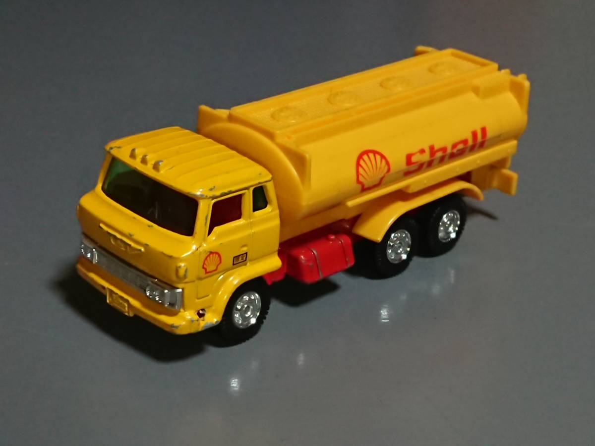 トミカ　ダンディ　日野HE タンクローリー　日本石油　デコトラ　トラック野郎 トミカ ダンディ 日野ZM タンクローリー 昭和シェル デコトラ トラック
