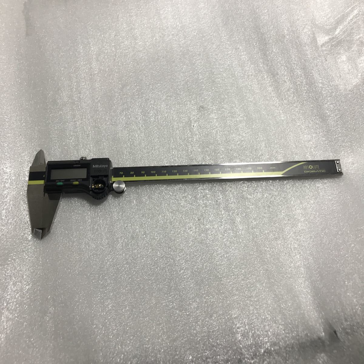  Mitutoyo ミツトヨ デジタルノギス ABSデジマチックキャリパ 500-152-20 CD-20CX ジャンク品 電池ケースない 電池ない 動作未確認(ノギス、マイクロメーター)｜売買されたオークション情報、yahooの ノギス、マイクロメーター