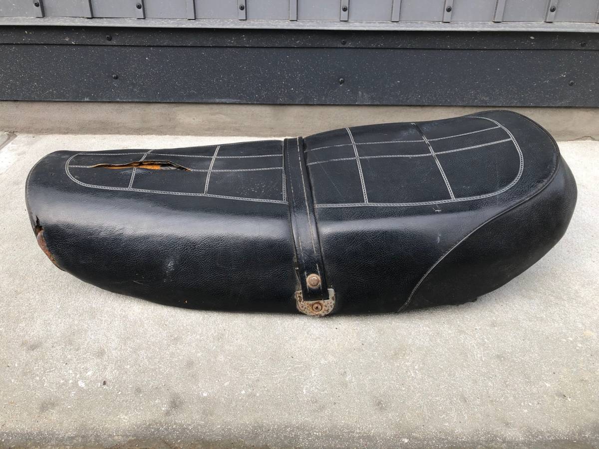 Z1シート 純正品 カワサキ Z1 Z2 中古 当時物 [21-1020-5] [ 4098