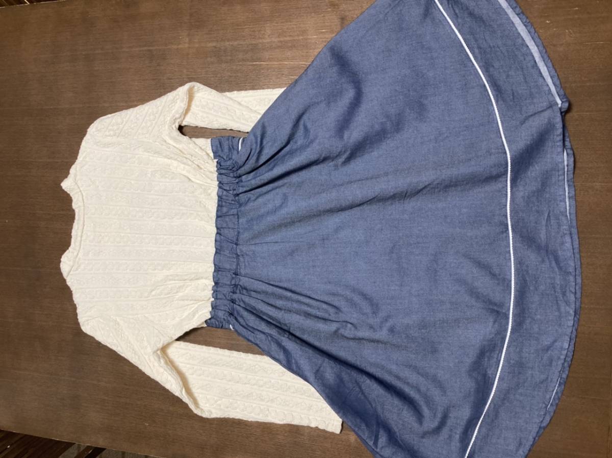 メゾピアノ ジュニア ワンピース デニム 風スカート 160サイズ ワンピース ミニ 売買されたオークション情報 Yahooの商品情報をアーカイブ公開 オークファン Aucfan Com