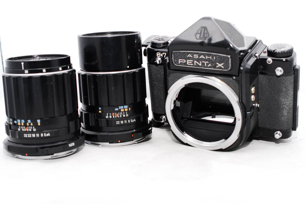【セール，新品】 PENTAX ペンタックス 6x7 ポラバック改造品 ダブルレンズセット(ペンタックス)｜売買されたオークション情報、yahooの商品情報をアーカイブ公開 - オークファン 中判