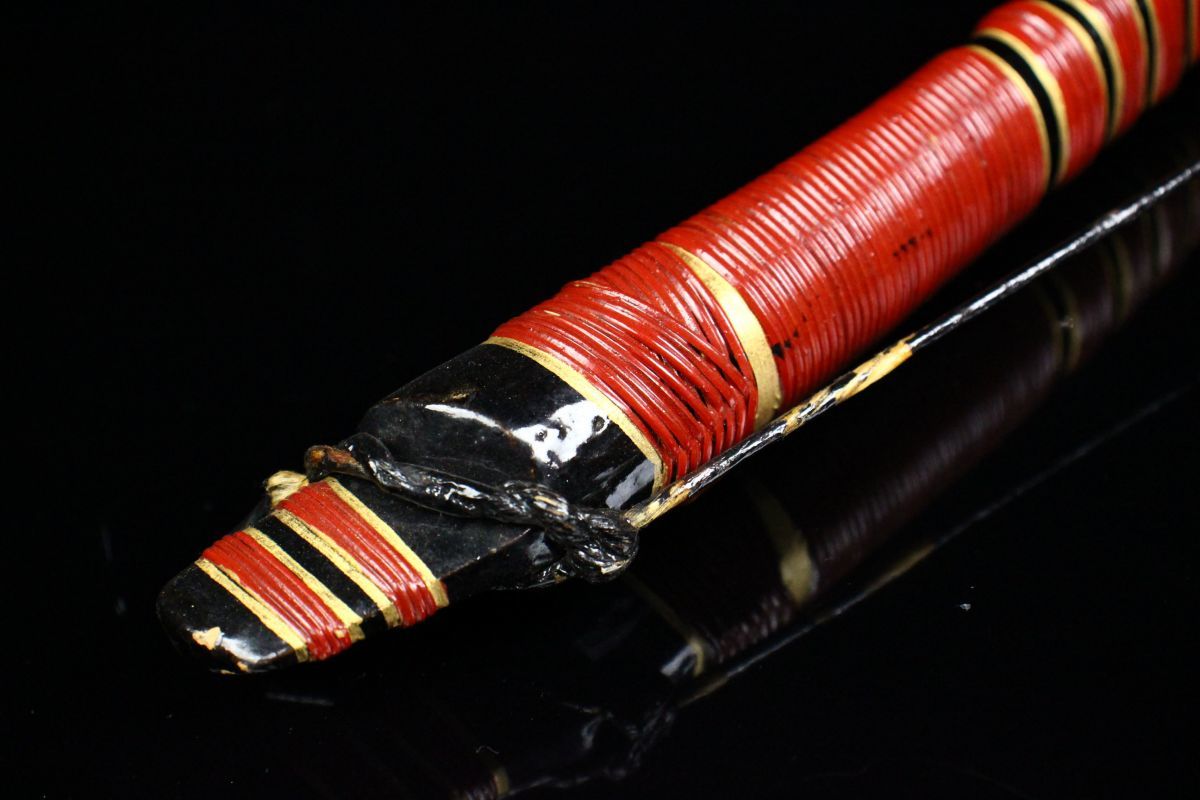 LIG 時代武具 黒漆塗赤重藤弓 101㎝ 千段巻 短弓 矢17本 平安田中彌在印箱 弓道 和弓 .Y 10櫻(弓道)|売買されたオークション ...