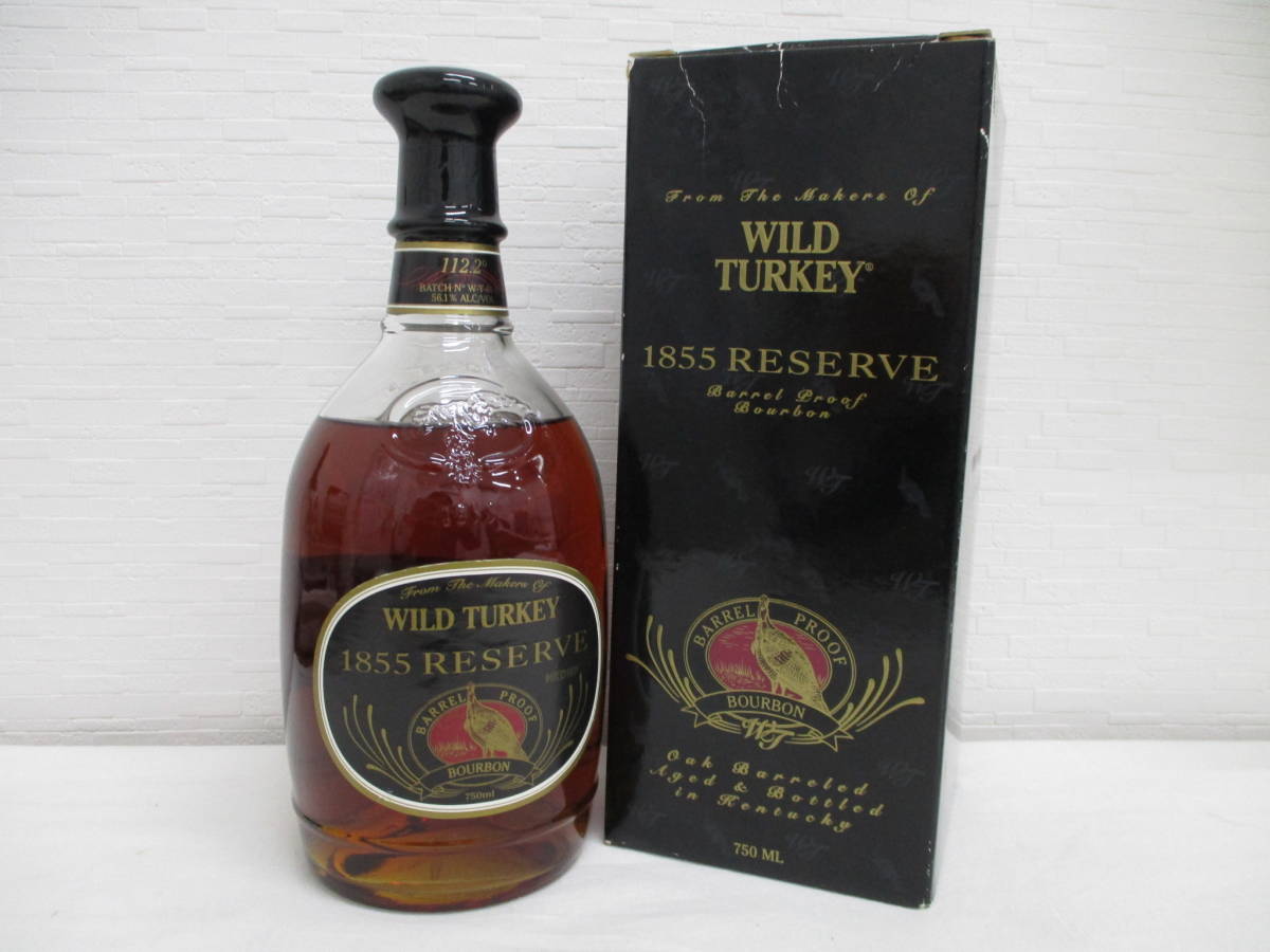 古酒 未開栓】ワイルド ターキー 1855 リザーブ WILD TURKEY RESERVE