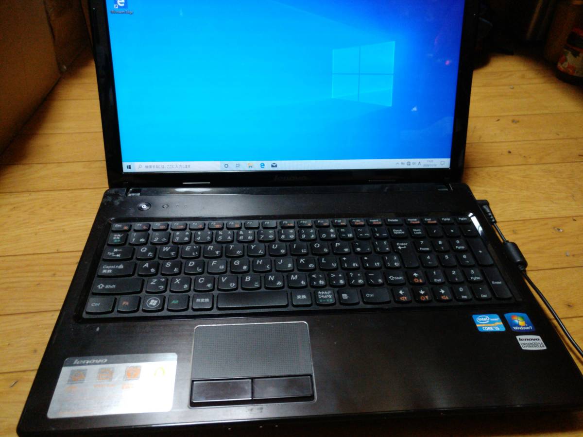 Lenovo G570 Core-i5 メモリ8GB HDD500GB/Win10 webカメラ パソコン レノボ
