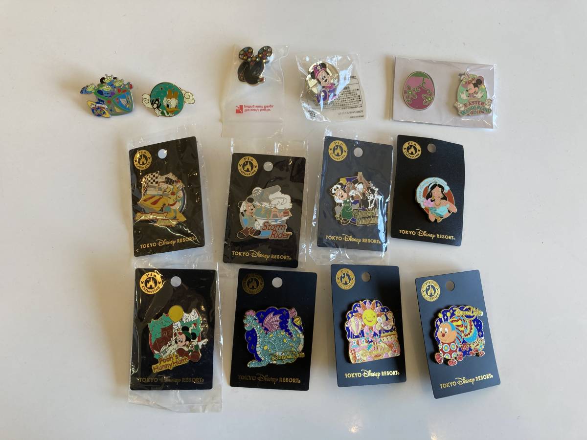 ☆1円スタート☆中古品☆ディズニー ピンバッジ まとめ売り ディズニー