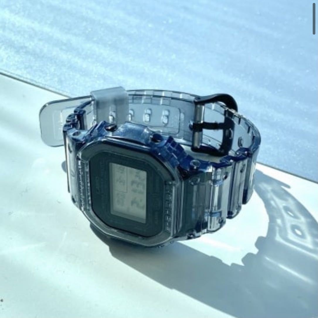 G-SHOCK BEAMS 別注 DW-5600 ブラック スケルトン デジタルウォッチ