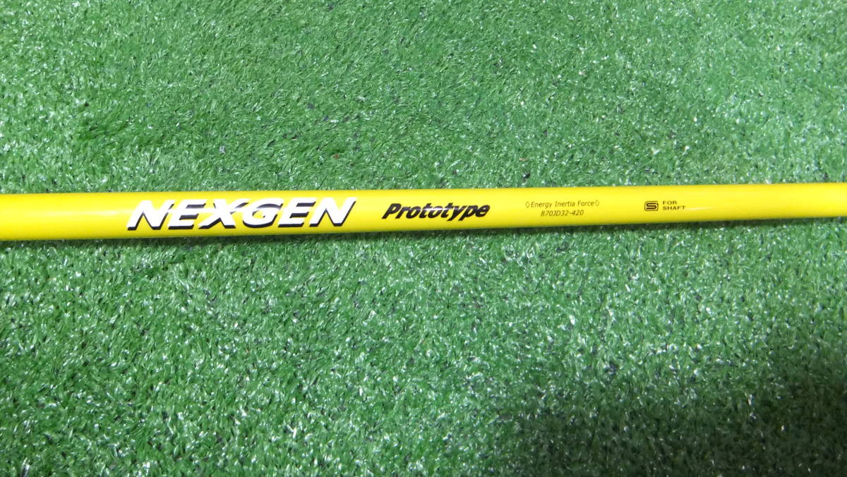 人気，品質保証 話題のNEXGEN EIF YELLOWシャフト 870JD32-420 112.6センチ 45.5 46インチ仕上がり グリップ付 1回抜 ネクスジェン EIF(その他)｜売買されたオークション情報、yahooの商品情報をアーカイブ公開 - オークフ 部品