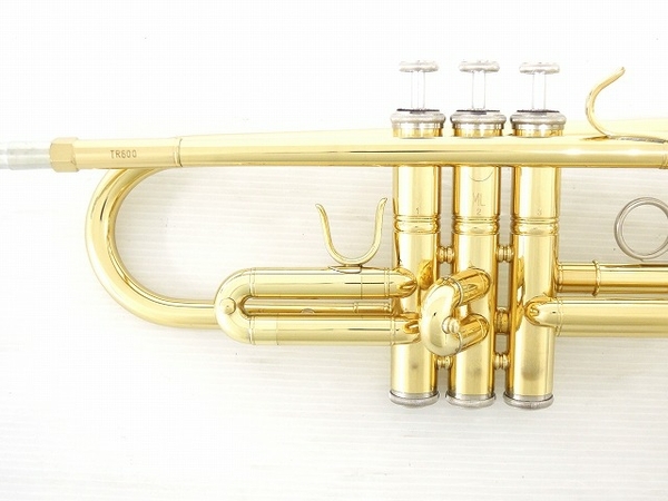 Vincent Bach Tr 600 Aristocrat ゴールド色 トランペット 管楽器 ハードケース セット O 本体 売買されたオークション情報 Yahooの商品情報をアーカイブ公開 オークファン Aucfan Com