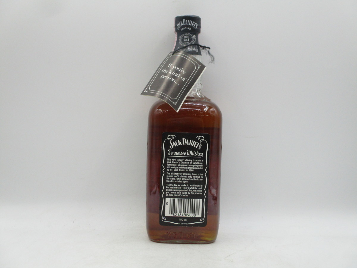 同梱OK商品】JACK DANIEL'S OLD TIME NO.7 ジャックダニエル オールド