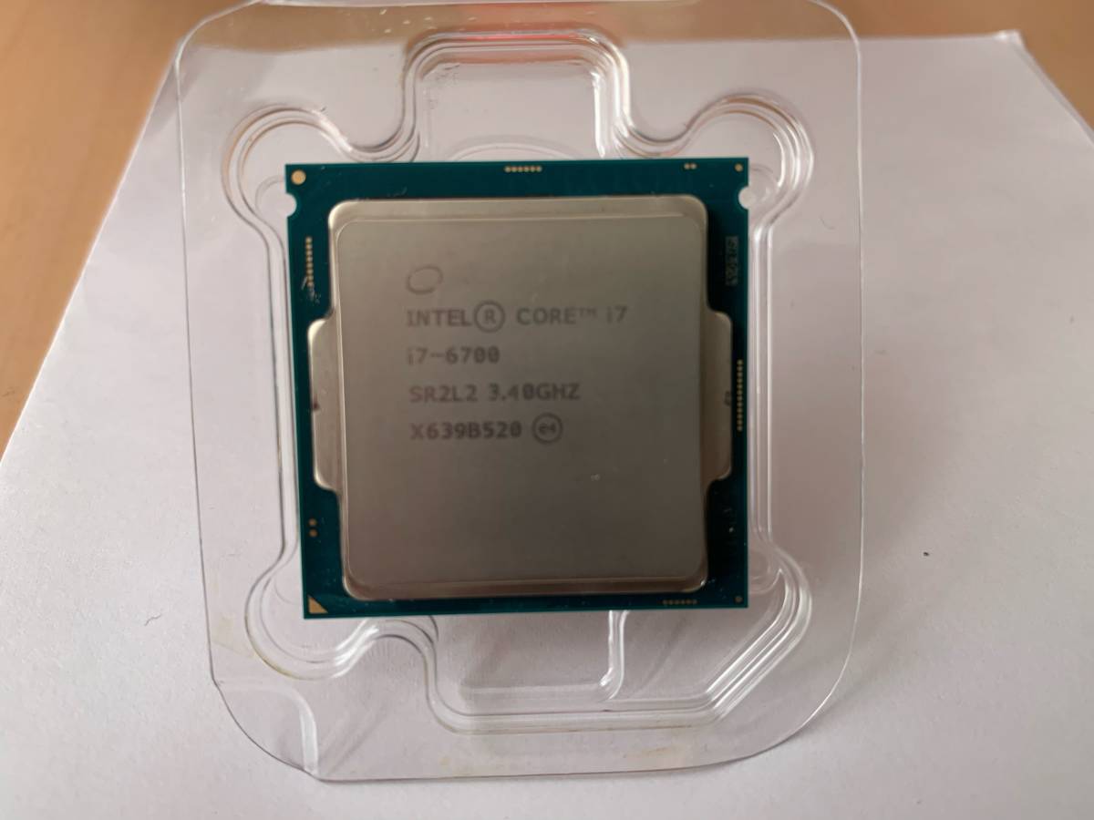 Intel Core i7-6700 SR2L2 CPU Processor I7-6700 4-Core GHz 3.4GHz LGA 0