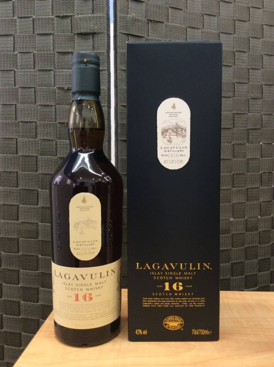 人気，人気セール 807 未開栓 LAGAVULIN ラガヴーリン 16年 700ml 43％ シングルモルト スコッチ ウイスキー(アイラ)｜売買されたオークション情報、yahooの商品情報をアーカイブ公開 - オークファン シングルモルト
