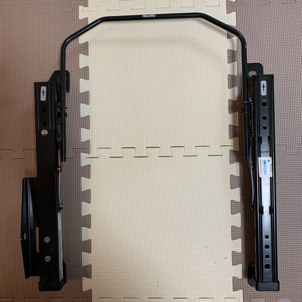 パーツ RECARO レカロ 純正 シートレール ベースフレーム 運転席用 86