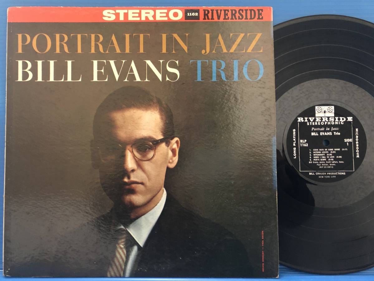 LP ビル・エヴァンス ポートレイト・イン・ジャズ PORTRAIT IN JAZZ 米 