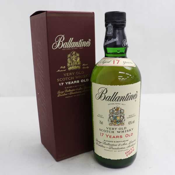 ☆Ballantine's（バランタイン）17年 ベリーオールド 43％ 750ml