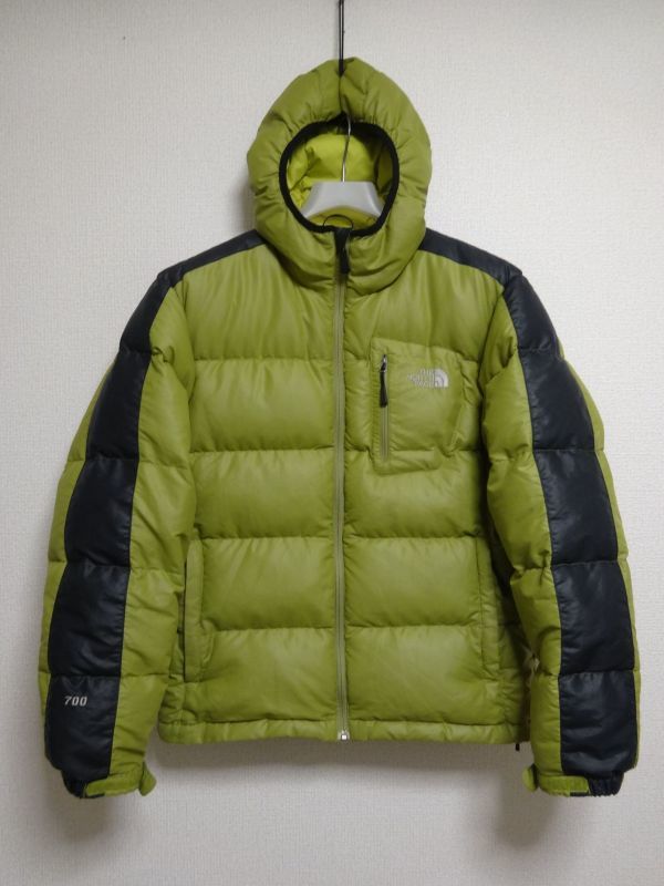 【最安値，新品】 洗濯済み THE NORTH FACE ノースフェイス ダウンジャケット 700FP メンズ Sサイズ 正規品 グリーン H013(Sサイズ以下)｜売買されたオークション情報、yahooの商品情報をアーカイブ公開 - オークファ 男性用