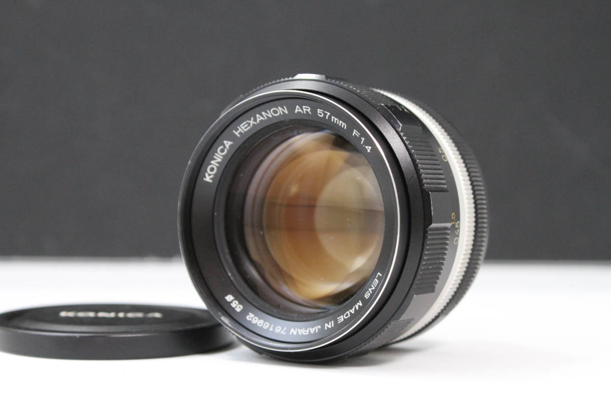 コニカ KONICA HEXANON AR 57mm F1.4 単焦点レンズ 【公式通販】